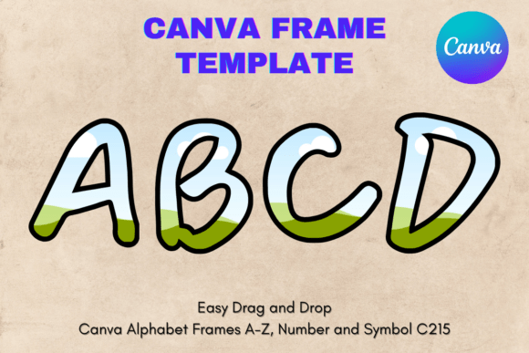 Canva Letters Frame Alphabet Template215: A Deep Dive