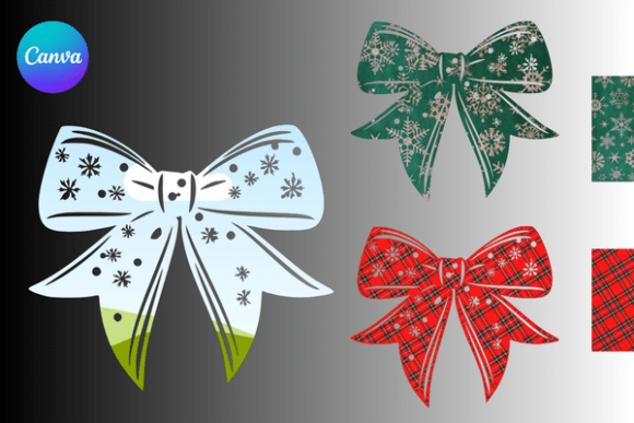 Christmas Coquette: Editable Canva Frame Magic