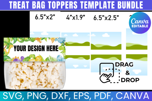 Design Professional Treat Bag Toppers with This Canva Bundle