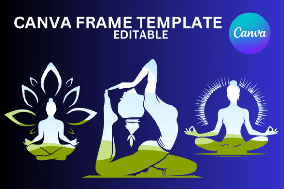 Designing Original Patterns with Joga Stencils Canva Frame