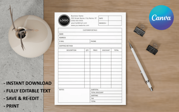 Professional Invoice Templates: A Digital Design Solution